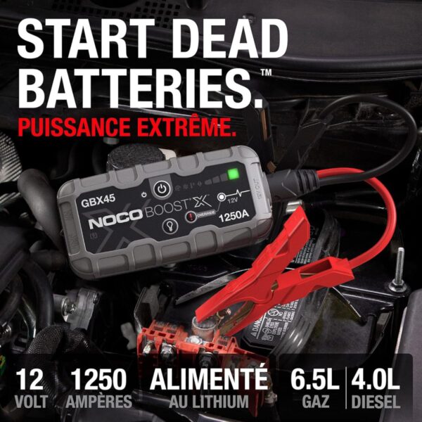 Booster de batterie NOCO Boost X GBX45 1250A 12V – Image 3