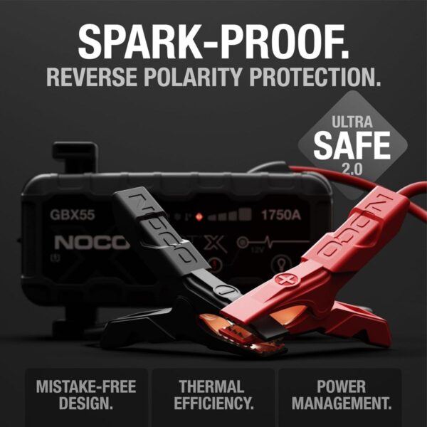 Booster Batterie Voiture NOCO Boost X GBX55 1750A 12V – Image 2